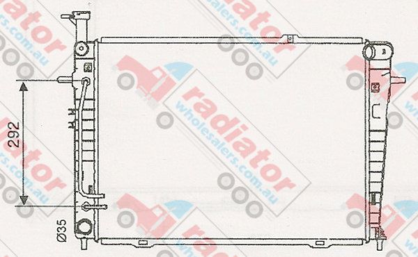 RW427154A Radiator